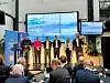 NVE-sjef Kjetil Lund (t.h.) ble i går kalt inn på teppet av Offshore Norge og Norwegian Offshore WInd på bakgrunn av en NVE-rapport som viser at flytende havvind neppe blir lønnsomt.