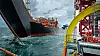 Konstruksjonsarbeid offshore.