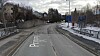 Griniveien sett østover fra Lysakerelva. De som ferdes her av og til vet at Griniveien herfra til Røakrysset er en temmelig sliten veistubb med mye trafikk av alle slag.
