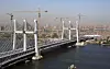 Rod al-Farag Axis, eller Tahya Misr Bridge, som den også kalles, er et imponerende syn. Foto: Guinness World Records