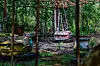 Forlatt fornøyelsespark i byen Pripyat nær Tsjernobyl, slik den så ut i 2018. De nærmere 50.000 innbyggerne i byen ble evakuert kort tid etter eksplosjonen. Foto: Joël van der Loo/Wikimedia Commons/ CC-BY-SA-4.0
