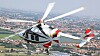 AW169 på testflyging ved fabrikken i Italia.