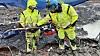 Geoteknikere fra Argeo med den seismiske kilden (hammeren) som ble brukt i feltforsøkene i Vestkorridoren.