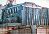 Sarkofagen i Tsjernobyl i 1991. Foto: Pressfoto/Scanpix Sverige/NTB