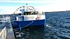 ELfrida er 13.5 meter lang og vil bruke 50 minutter ut til oppdrettsanlegget.