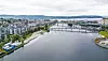 E18 over Drammensbrua holdes nattestengt i retning Oslo i de neste seks ukene.
