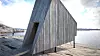 Stålpælene stikker tre meter ned i fjellet. Borehullene er de eneste sporene hyttene vil etterlate seg den dagen de eventuelt fjernes. Foto: Haakon Norvik / Holon Arkitektur