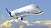 Med et bredt glis og øyne skal den flygende hvithvalen frakte flydeler mellom Airbus-anleggene om et par år.