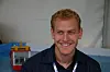 BACHERLOROPPGAVE: Sammen med to studiekamerater hadde Andreas Rasmussen hydrogenskipet som bacheloroppgave i kybernetikk ved høgskolen i Buskerud, avdeling Kongsberg.