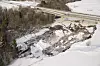 E18 i Vestfold ble stengt i begge retninger etter at Skjeggestadbrua i Holmestrand falt delvis sammen.