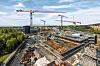 Livsvitenskapsbygget i Oslo blir når det står ferdig i 2026 landets største universitets- og sykehusbygg. Foto: Statsbygg/Hans Fredrik Asbjørnsen