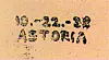 VERDENS FØRSTE PAPIRKOPI:Det er lett å se når verdens første xerografiske kopi ble tatt; 22. oktober 1938