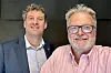 – Jeg har jo lyst til at når du er i Bergen og skal til Stavanger, så tar du et Noemi-fly fordi det er det billigste og beste, sier Eric Lithun (t.v.) i Elfly Group til TUs Jan Moberg i podkasten Teknisk sett. Foto: Jan M. Moberg
