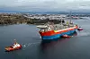 Jotun FPSO ble 13. mars slept fra verftet til Worley Rosenberg til Åmøyfjorden, like utenfor Stavanger. Slepet gikk etter planen tok rett i overkant av to timer.