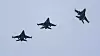 F-16 fra 331 skvadron over Bodø 9. november.Norge har 57 F-16, men langt fra alle er luftdyktige i dag. Flere er dessuten i ferd med å klargjøres for salg, eller er allerede blitt det. Foto: Eirik Helland Urke