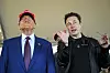 Med Donald Trump i ryggel har Elon Musk gått til angrep mot både EU og flere europeiske politikere på sin egen plattform X. Foto: Brandon Bell/AP/NTB