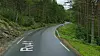 Riksvei 41 rett nord for Gauslåtjernet.