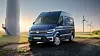 Volkswagen e-Crafter, med nyttelastkapasitet på 1,7 tonn og 43 kWh batteri, er blant de større elvarebilene som kommer senere i år.