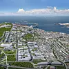 Den nye bydelen kan bli et av Norges største utbyggingsprosjekter. Illustrasjon: Bodø kommune
