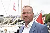 Regiondirektør Are Gråthen i det nederlandske transport- og logistikkselskapet Samskip vil ikke ha subsidier, men heller dyrere avgift på CO2-utslipp. Da blir hydrogen til deres to nye containerskip lønnsomt, tror han. Foto: Tore Stensvold
