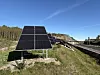 Det nye solcelleanlegget langs E18 ved Stokke i Vestfold er et samarbeidsprosjekt mellom blant andre Hafslund og Statens vegvesen.