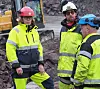 Fra venstre: Karin Norén-Cosgriff (NGI), Nils Ramstad (Multiconsult) og Øystein Johansen (skytebas og lærer ved Solør videregående skole). Foto: Standard Norge