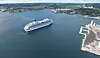 Kristiansand Havn er først ute med landstrøm til cruiseskip i Norge. Foto: Powercon