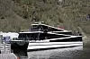 Future of the Fjords er 100 % elektrisk. Kan seile i 16 knop i 2,5 timer med 400 turister. Bygget av Brødrene Aa med karbonfiber. Foto: Tore Stensvold