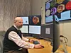 Magnar Gullikstad Johnsen fra UiT Norges arktiske universitet er «romværvarsler». Foto: Privat