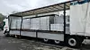 Utrangerte solcellepaneler ankommer Stena Recyclings gjenvinningssenter i Italia.