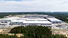 Slik så Northvolts fabrikkanlegg i Skellefteå ut sommeren 2023. Her ansettes 100 nye personer hver uke.