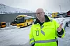 Så langt i anbudet, de fem månedene vi har holdt på, så har vi fått positive tilbakemeldinger fra vår oppdragsgiver, Finnmark fylkeskommune, sier Trond Inge Hausmann, driftsleder for Hammerfest, Honningsvåg og Havøysund i Tide Buss. Foto: Volvo Buss Norge
