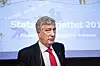 Sigbjørn Johnsen fremlegging av statsbudsjettet for 2011, oktober 2010.