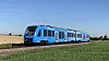 Italia satser stort på hydrogentog. Her et bilde av Alstoms Coradia iLint som er i drift i Tyskland.