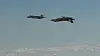 To norske F-35A over Island i forbindelse med Nato-oppdraget «Iceland Air Policing» (IAP) i mars i fjor.