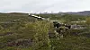 Soldater fra 2. bataljon avfyrer skarpt Javelin-missil på Mauken skytefelt. Foto: Ole-Sverre Haugli / Forsvaret