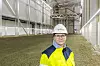 Hilde Rønningsen, som er kommunikasjonsdirektør i Freyr, sier at mange er interessert i selskapets giga-fabrikklokaler i Mo i Rana. Foto: Arash A. Nejad