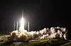 Her har Vulcan-raketten med blant annet NTS-3-satellitten nettopp tatt av fra Space Launch Complex-41 ved Cape Canaveral Space Force Station i Florida. Foto: United Launch Alliance