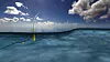 Omtrent slik kan fem 6MW optimaliserte Hywind-turbiner på Buchan Deep utenfor Peterhead i Skottland bli seende ut. Statoil avviser at de er låst i dagens tankesett og ikke tør å tenke nytt.