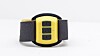 Scosche Rhythm sender pulsdata trådløst fra armbåndet til telefonen.