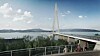 Statens Vegvesen planlegger en fem kilometer lang bro over Bjørnafjorden, sør i Hordaland. De mener det er risikabelt å legge en sjøkabel under denne broa.