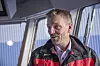 Verftsdirektør Ronny O. Langset ved Vard Langsten på brua til kystvaktskipet KV Bjørnøya som de har bygget. Bilde fra 2023. Foto: Tore Stensvold