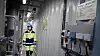 Fortum Oslo Varme søker på nytt om støtte fra EUs innovasjonsfond for å finansiere sitt CO2-fangstprosjekt. Her er Jannicke Gerner Bjerkås, CCS-direktør ved Fortum Oslo Varme, inne i pilotanlegget for CO2-fangst.