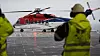I dette helikopteret ankom tidligere statsminister Erna Solberg og Sylvi Listhaug i anledning åpning av Johan Sverdrupfeltet i Nordsjøen for fire år siden.