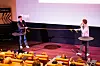 Oddgeir Trå Troland og Sigurd Yrke Bleie viste frem hva de har funnet ut av med et tau den siste tiden. Foto: Aleksandar Nenad Zecevic
