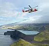 SAR Queen over Jan Mayen. Foto: 330-skvadronen