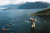 I 1996 ble Troll A første plattform med strøm fra land.