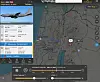 Sporing i Flightradar24 av tankflyet som sendte ut SQUAK 7700 på kvelden 12. mars 2026 mens det var over Jordan. Skjermbilde: Flightradar24