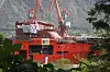Det var tider! Viking Neptun under bygging ved Kleven juni 2014. Bilde: Tore Stensvold