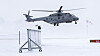 Her lander et nylevert NH90-helikopter i fregattversjon på Kjeller ved Lillestrøm, i fjor vinter. Leveransen av helikoptrene er imidlertid ekstremt forsinket, og i Stortinget er det nå åpen høring om helikopteranskaffelsen.